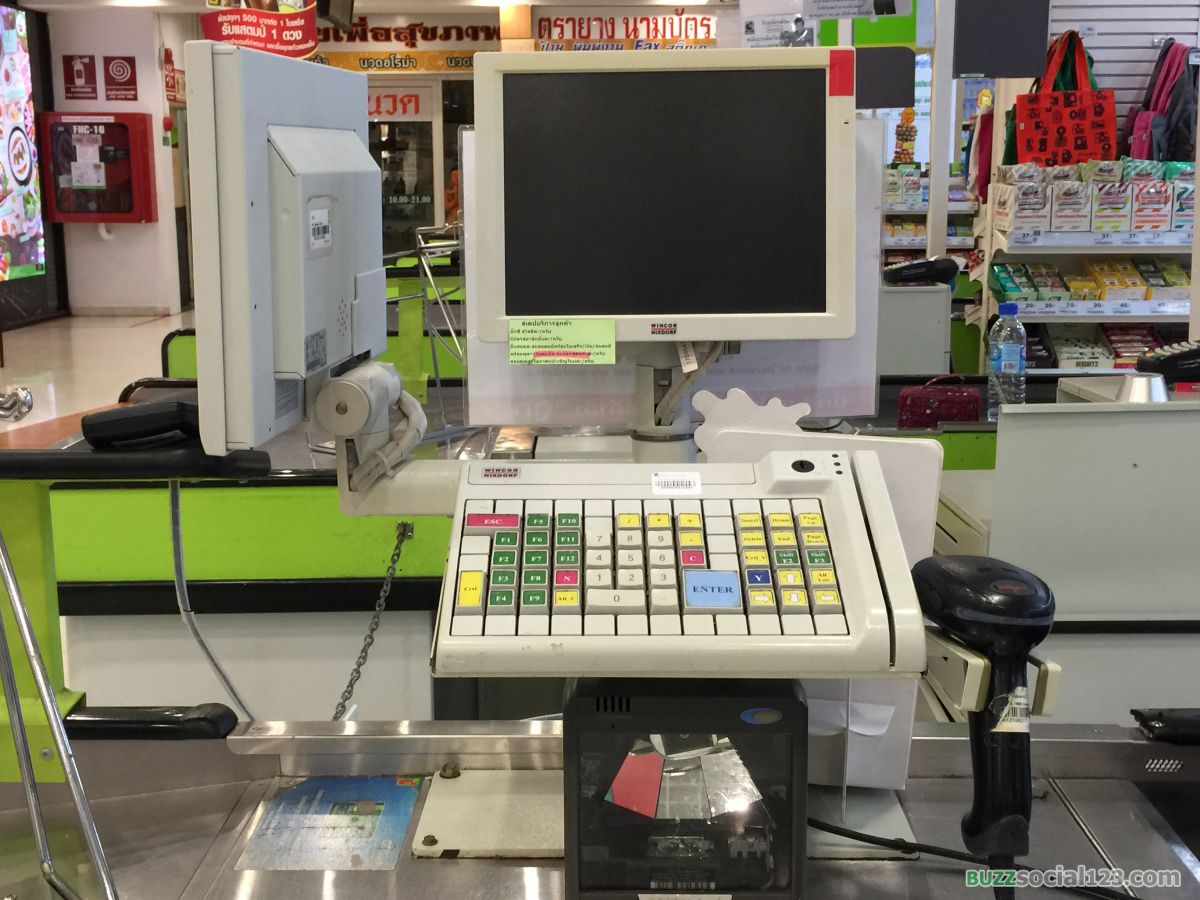 เครื่องคิดเงินและเครื่อง POS