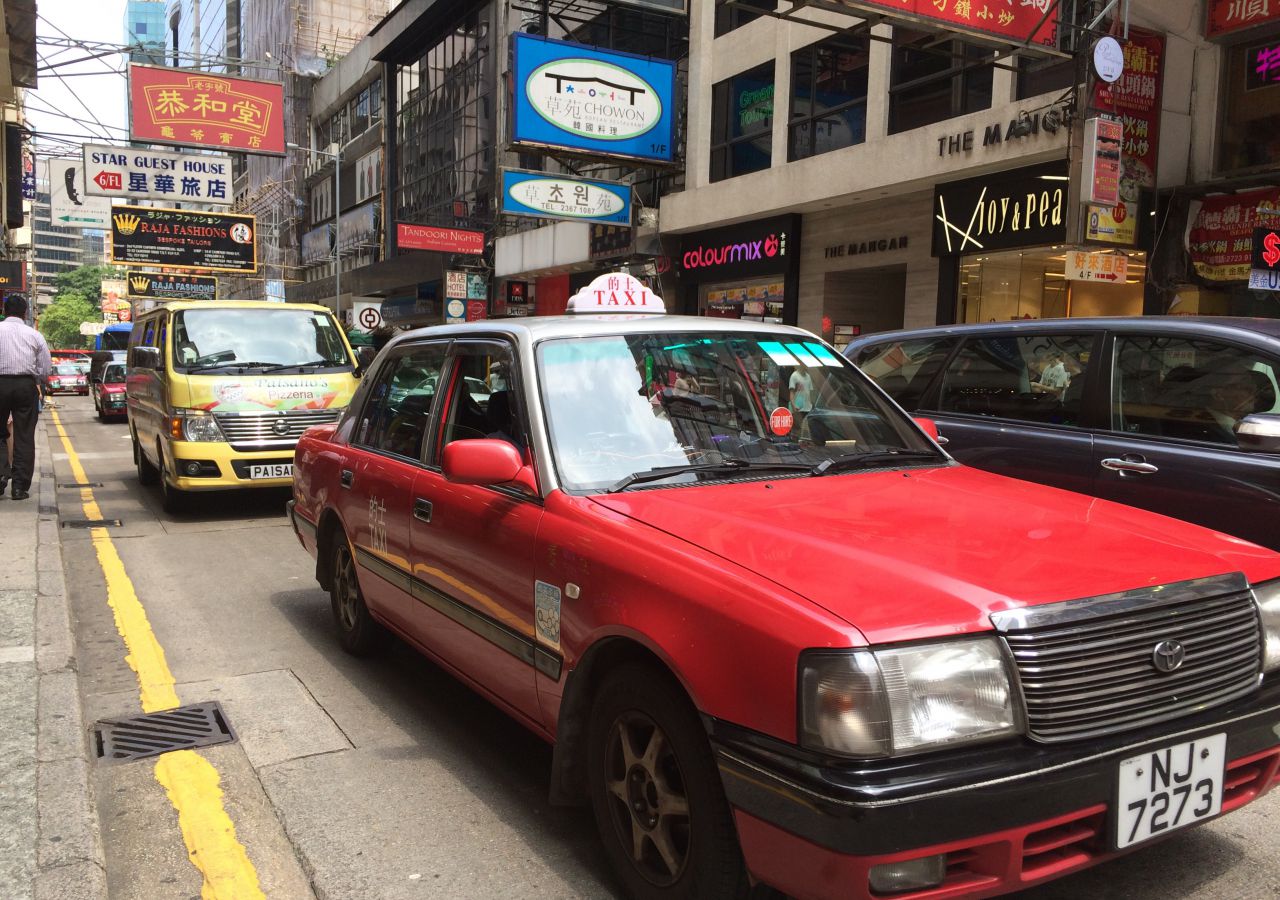 รถ Taxi ฮ่องกง