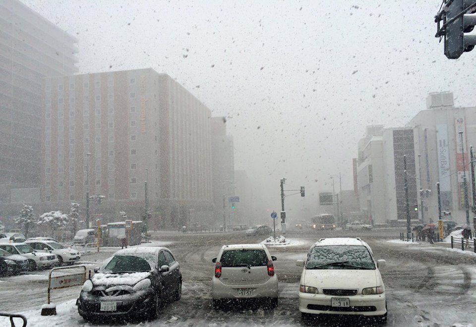 หิมะตก เมืองโอตารุ