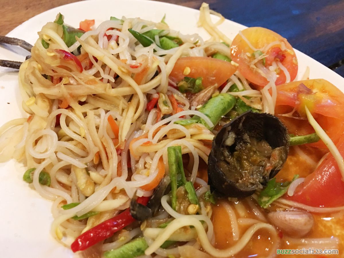 ตำซั่วปูปลาร้า