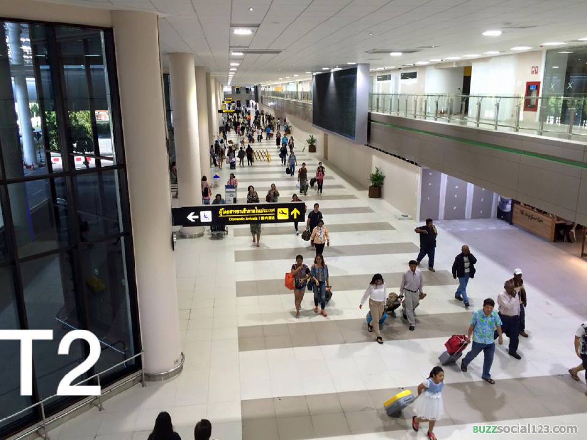 ผู้โดยสาร สนามบินดอนเมือง อาคาร2