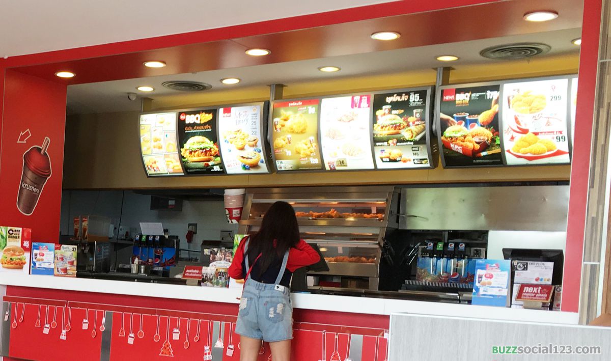 ร้านฟาสต์ฟู้ด KFC