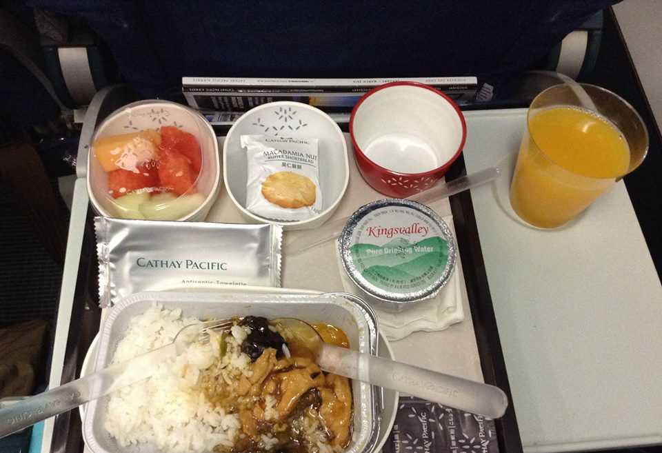 อาหารบนเครื่องบิน