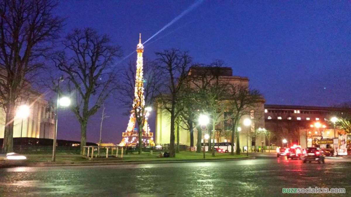 หอไอเฟล Eiffel Tower กรุงปารีส ฝรั่งเศส