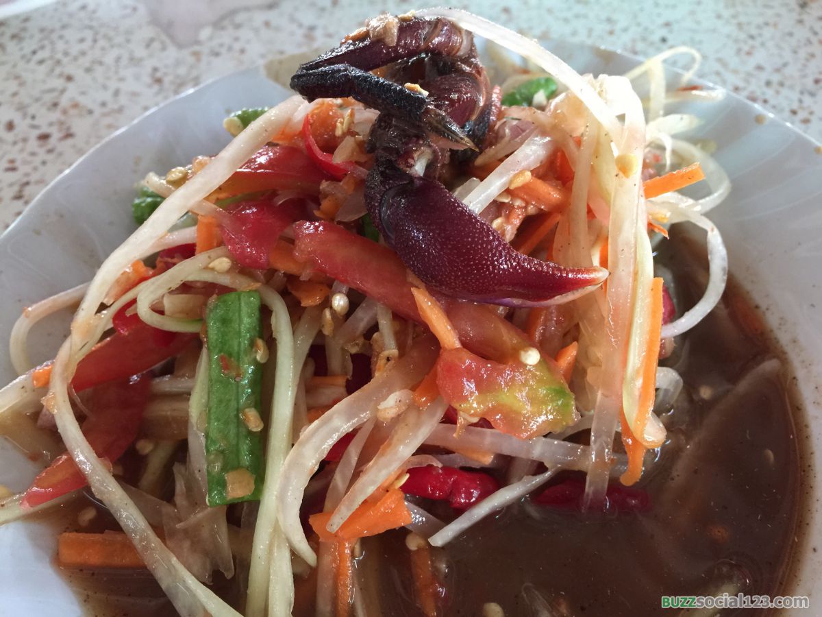 ส้มตำปูปลาร้า