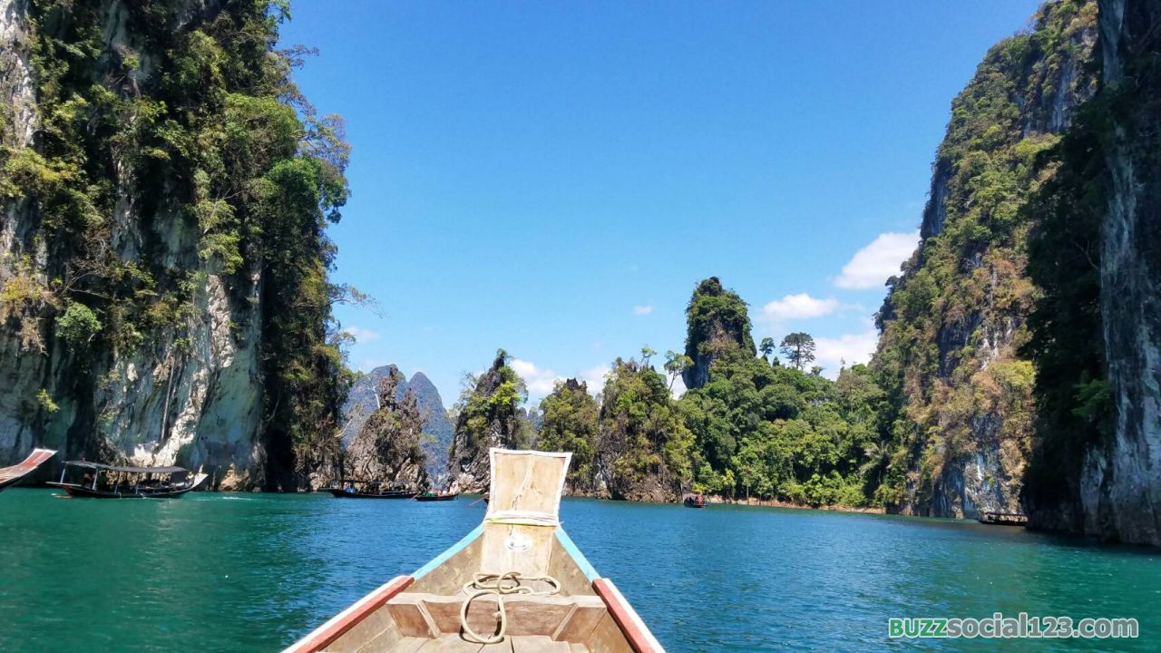 กุ้ยหลินเมืองไทย เขื่อนเชี่ยวหลาน เขื่อนรัชชประภา