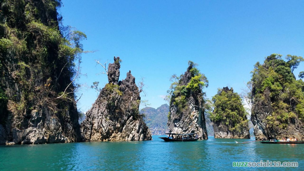 กุ้ยหลินเมืองไทย เขื่อนเชี่ยวหลาน เขื่อนรัชชประภา