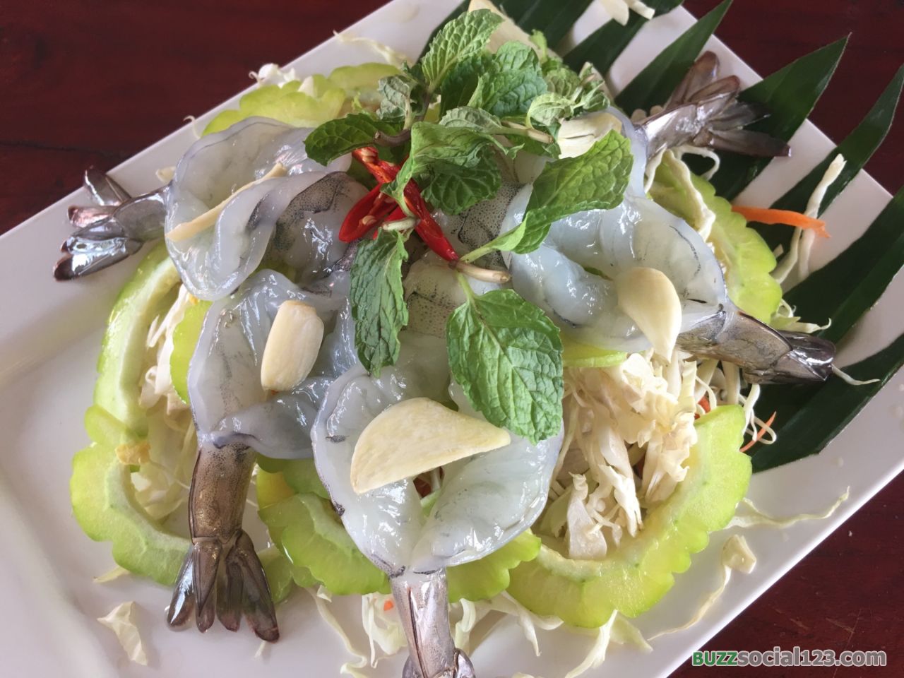 กุ้งแช่น้ำปลา