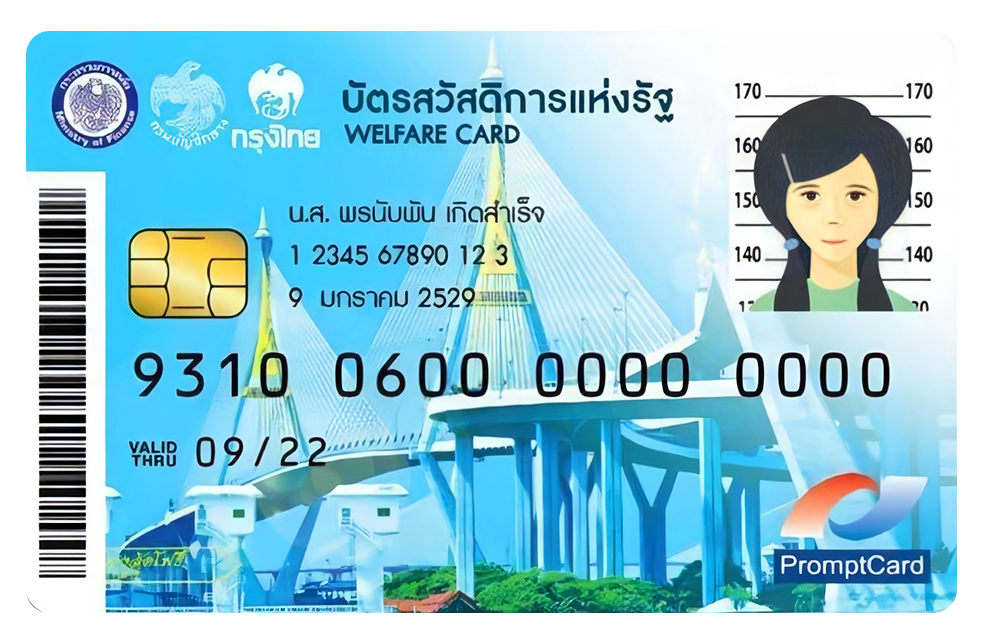 บัตรคนจน, บัตรสวัสดิการแห่งรัฐ