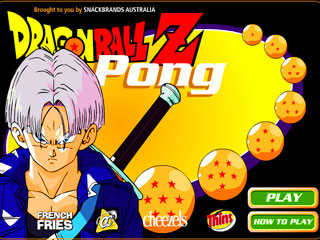 เกมส์ Dragon Ball Z Pong