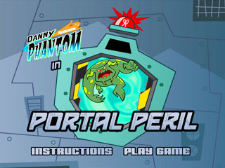 เกมส์ Danny Phantom Portal Peril