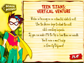 เกมส์ Teen Titans: Vertical Venture