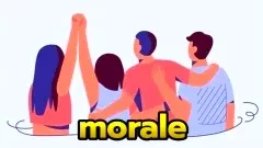 morale: ขวัญกำลังใจ ขวัญของประชาชน