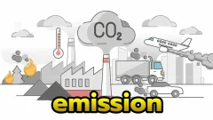 emission: การปล่อยมลพิษ