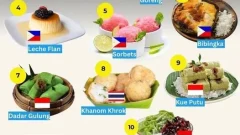 รวมภาพขนมหวานที่ได้รับความนิยมในย่านอาเซียน ของไทยเรามีติดอันดับ 2 อันจ้า