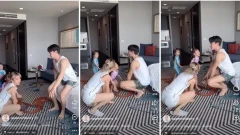 "ฟลุค-แอปเปิ้ล" ทำคอนเทนต์ "make love" ชาวเน็ตไม่ขำ..ทั้งคู่ฟาดกลับ! ไม่สน