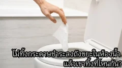 ทำไมคนญี่ปุ่น ไม่ทิ้งกระดาษชำระ ลงถังขยะในห้องน้ำ แล้วเขาทิ้งที่ไหนกัน?
