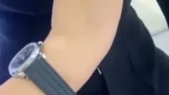 สาวทำท่าปรบมือแต่ไม่ได้ใช้มือ..แต่ใช้ทักษะลับ เต้าขยับเองได้