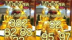 เลขเด็ด ไอ้ไข่ วัดเจดีย์ 2 มกราคม 68