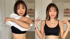 ยูทูปเบอร์สาวอวดหุ่น หลังชาวเน็ตสงสัยว่าทำไมนมไม่ตรงปก?