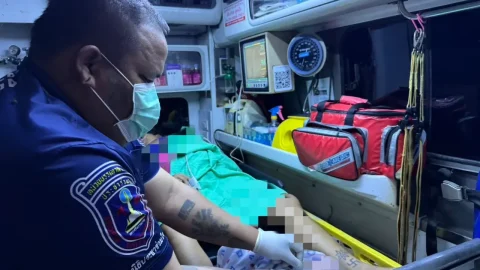 สาววัย 36 สุดอั้น!คลอดลูกคารถกู้ภัย คอหวยไม่พลาดทะเบียนรถ