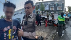 เกมอีกราย!หนุ่มคนงานส่งน้ำพกยาบ้า มุงดูอุบัติเหตุ ถูกจับอ้อนวอน ตร.อ้าง ลูกยังเล็ก