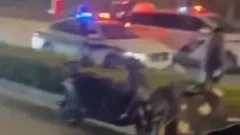 ชายจีนสุดโหดใช้เครื่องพ่นไฟเผาชู้กลางถนน