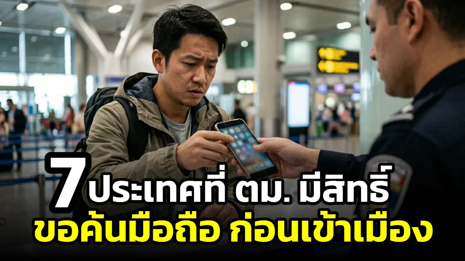7 ประเทศที่ ตม. มีสิทธิ์