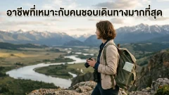 อาชีพที่เหมาะกับคนชอบเดินทางมากที่สุด