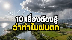 10 เรื่องต้องรู้ว่าทำไมฝนตก เรื่องธรรมดาที่ซ่อนวิทยาศาสตร์อันน่าทึ่งเอาไว้
