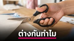 ทำไมด้ามจับทั้งสองข้างถึงมีขนาดต่างกัน?