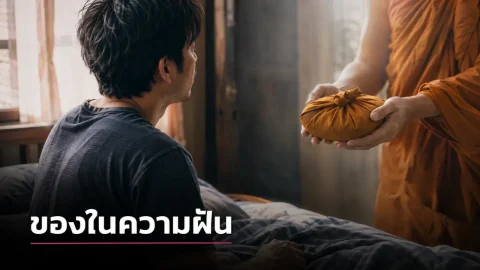ฝันเห็นพระสงฆ์ยื่นของให้ ก่อนงวด 1 ส.ค. 69 &mdash; ตีนิมิตผสมการทำบุญและสัญญาณดอกไม้