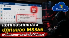 แฮกเกอร์ดัดแปลงปฏิทินของ MS365 มาเป็นช่องทางส่งคำสั่งให้มัลแวร์