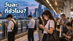 คนไทยใช้เน็ตวันละกี่ชั่วโมง