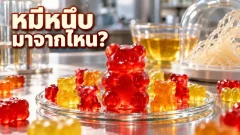 เยลลี่หมีหนึบหนับมีอะไรซ่อนอยู่ในคำว่าเจลาติน