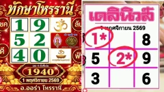 เทียบชัดชน ตารางมหาทักษา 4 สำนัก 1 พ.ย. 69