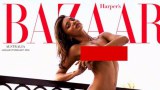 Miranda Kerr เปลื้องผ้าถ่ายแบบโชว์ความเซ็กซี่ขึ้นปก Harper's Bazaar