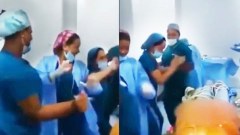 คลิปพยาบาลสาว " เต้น " ล้อเลียนคนไข้เปลือย ในห้องผ่าตัด
