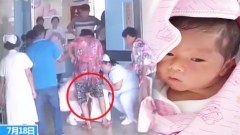 นาทีชีวิต! หญิงท้องแก่คลอดกะทันหัน หลังออกจากลิฟต์