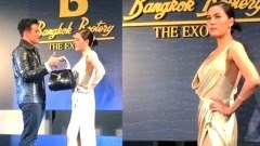 (คลิป) เจนี่ เทียนโพธิ์สุวรรณ โชว์สปิริตความสตรองเดินแบบ คู่ เจมส์ มาร์ แบรนด์ Bangkok Bootery