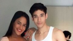 เจเน็ตนักมวยสาวสองประกบ3พระเอกนัทtha face men1 เอก และหมูยอง ในละครซีรี่ bangkok gay story