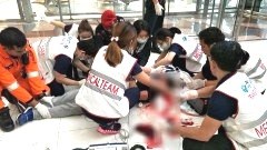 หนุ่มฟิลิปปินส์ ดิ่งชั้น4 สนามบินสุวรรณภูมิอาการสาหัส!