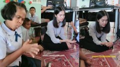 งานนี้มีอึ้ง ครูสาวแสนสวย โดนนักเรียนท้าเล่นหมากเก็บ อดีตเซียนอย่างครู สู้ไม่ถอย