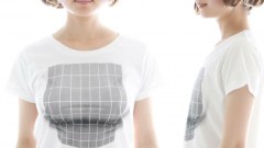 เสื้อลายมีนม หลอกตาจากจอแบน เป็นอวบอึ๋มได้...