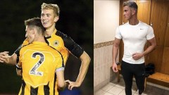 ภาพหลุดนักเตะสุดหล่อหุ่นเทพ Jordan Nuttell