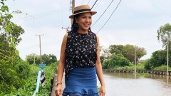 50 ยังเชฟบ๊ะ!! ท๊อป ดารณีนุช ใส่บิกินี่ โชว์หุ่นแซ่บ +โยคะ