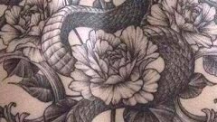 ชมลายสักสวยๆ ศิลปะการเขียนสีและลวดลายบนเรือนร่าง