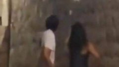 ดุเดือด!! หนุ่มสาวใจกล้า ซั่มสนั่น ตรงกำแพงโบราณ