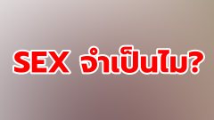 เซ็กส์จำเป็นมากไหมเกี่ยวกับความสัมพันธ์ของสามีภรรยา