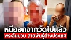 ฉาวไม่มีแผ่ว! "พระสงฆ์สูงวัย" ฉันบวบชายชาวต่างชาติในห้อง วัดเผยตอนนี้ออกจากวัดไปแล้ว